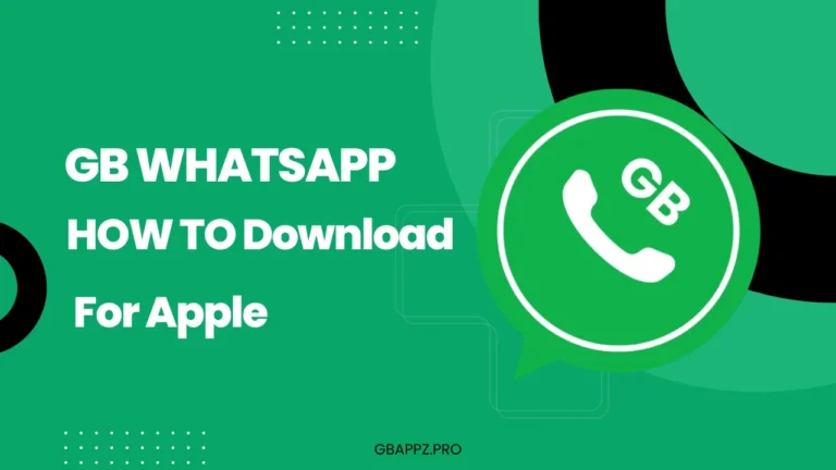 GB WhatsApp for ios gbappz.pro