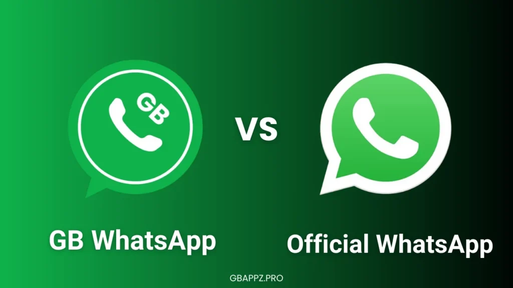 GB WhatsApp vs Official WhatsApp gbappz.pro